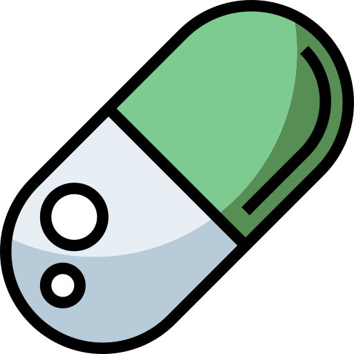 Icono de capsula verde